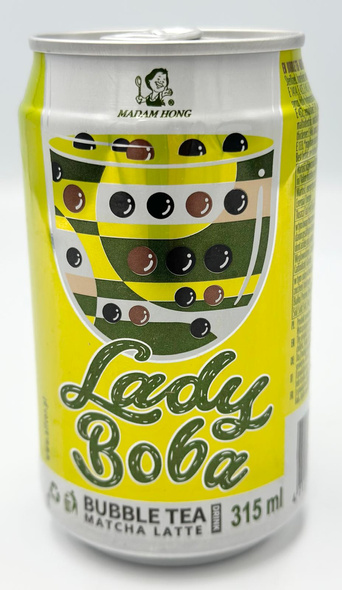 Bubble Tea Lady Boba Matcha Latte  315 ml