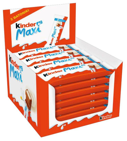 Kinder Chocolate Maxi 2x21 g = 42g 