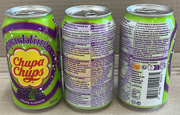 Chupa Chups Drink Grape 345ml