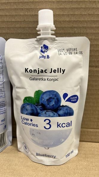 Konjac Jelly Blueberry 150 ml 