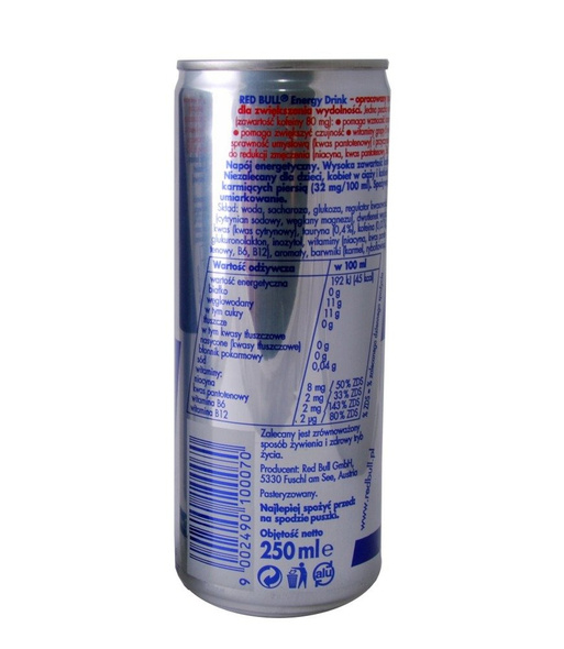 Red Bull  CAN 250 ml *Polish