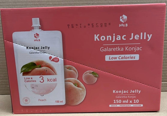 Konjac Jelly Peach 150 ml 