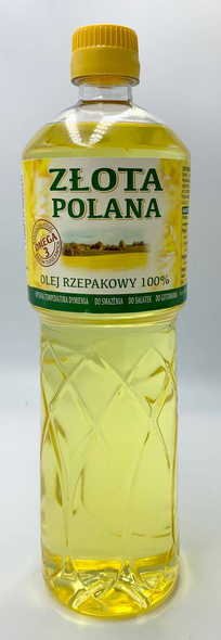 Rapeseed oil "Złota Polana"  1L