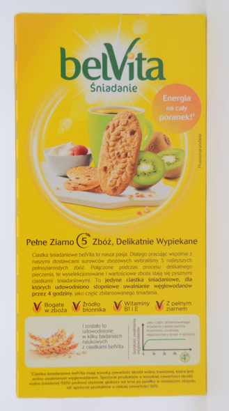 BelVita Musli z owocami (6x50g) 300 g 