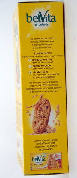 BelVita Musli z owocami (6x50g) 300 g 