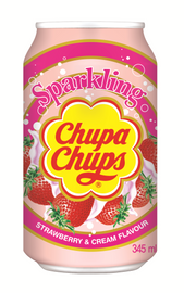 Chupa Chups Drink Strawberry&Cream 345ml