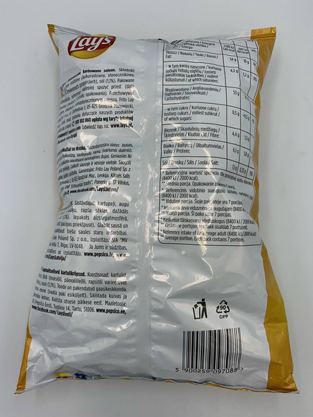 Chips Lay's Crimp Salt 210 g