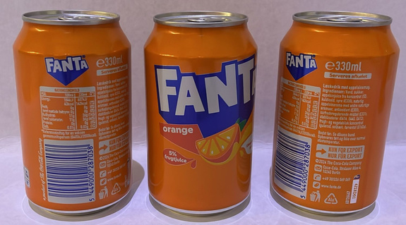 Fanta Orange FAT CAN 330 ml 