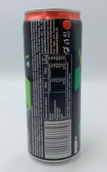 Mountain Dew CAN SLEEK 330 ml