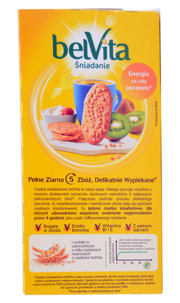 BelVita Zboża + mleko (6x50g) 300 g 