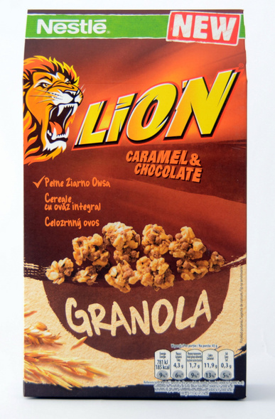 Nestle Lion Caramel&Chocolate Granola 300 g 