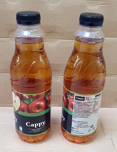 CAPPY JUICE 100% APPLE 1L