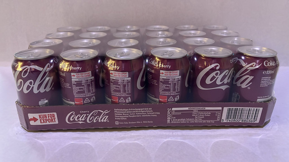 Coca Cola Cherry FAT CAN 330 ml 