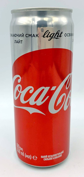 Coca Cola Light 330 ml SLEEK (12) origin UKR