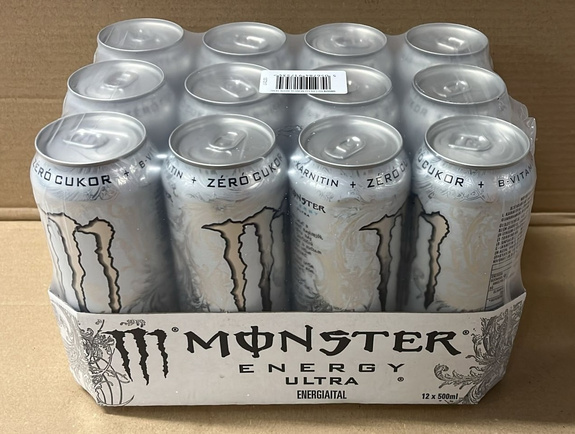 Monster Energy Ultra White CAN 500 ml Origin HUNGARY