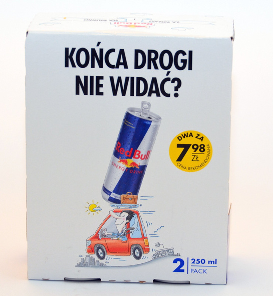 Red Bull  CAN 250 ml * 2 pack Polish