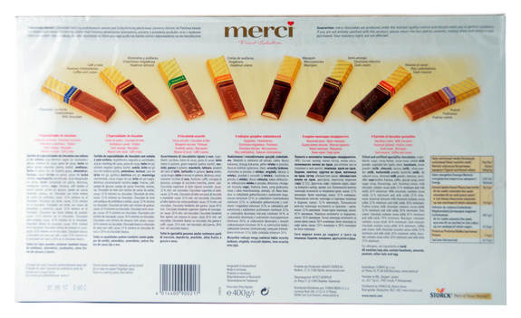 Merci Finest Selection Chocolates 400g