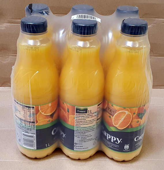 CAPPY JUICE  ORANGE 1L