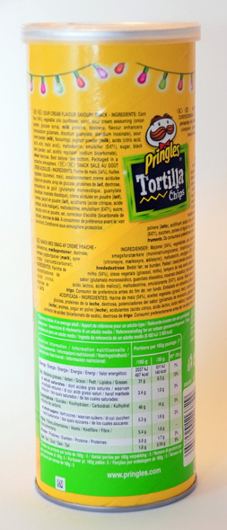 Pringles Tortilla Chips Sour Cream 160 g 