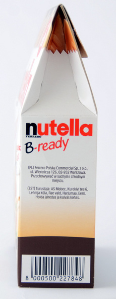 Nutella B-ready  6 sztuk 132 g 