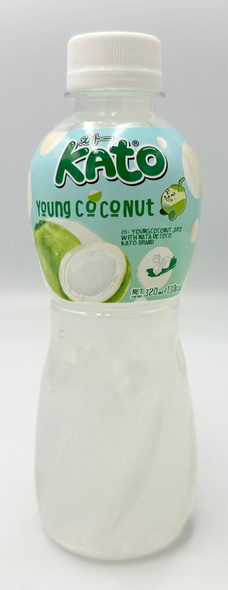 KATO DRINK WITH COCONUT JELLY PIECES NATA DE COCO 320 ML Coconut