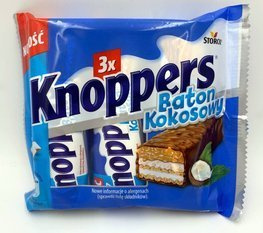 Knoppers 120g (3 x 40 g) Kokosowy