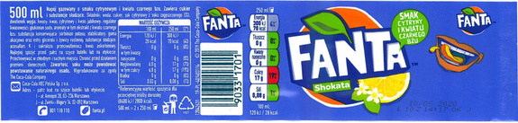 Fanta Shokata PET 500 ml