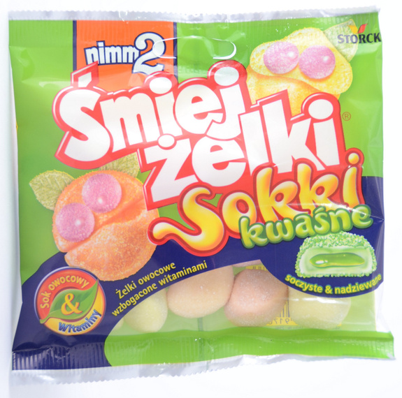 Śmiej Żelki Sokki Kwaśne 90 g nimm2