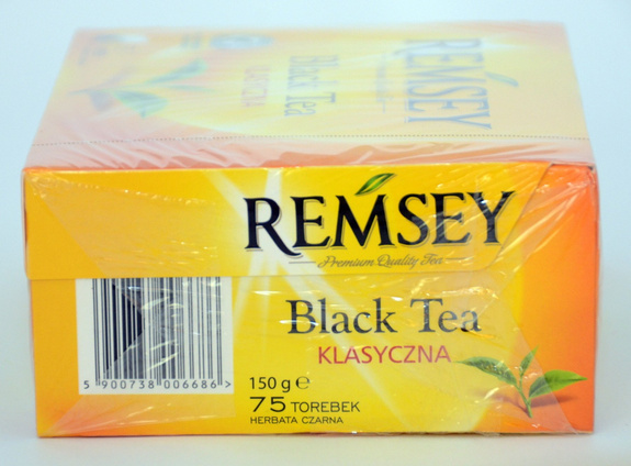 Remsey Black Tea 75 torebek 150g