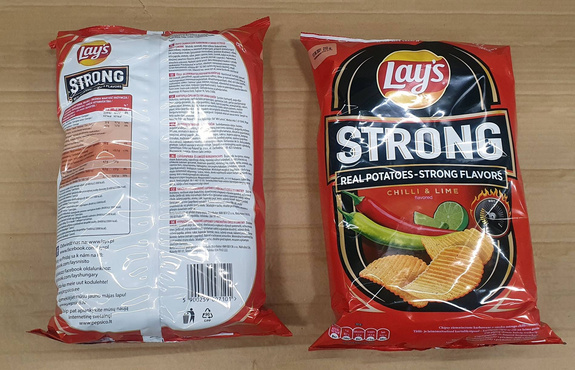 Chips Lay's Strong Chilli&Lime 215 g