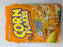 Nestle Płatki Corn Flakes Miód i Orzechy Gluten Free  250 g 