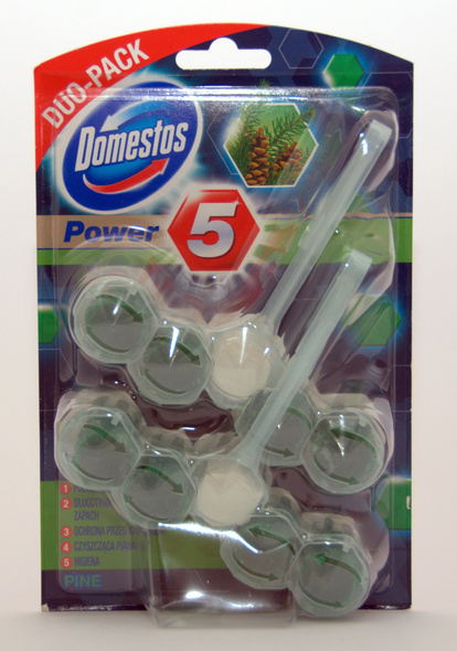 Domestos Power 5 Pine Duo-Pack 2x55 g