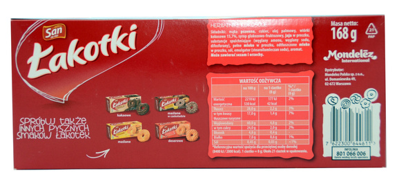 San Łakotki Kokosowe 168 g 