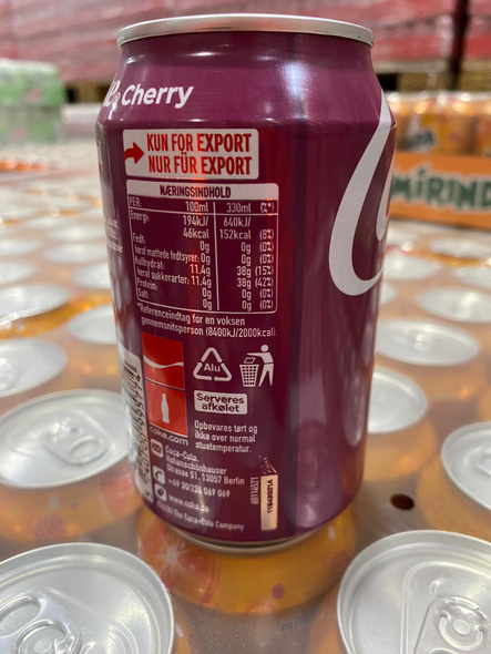 Coca Cola Cherry FAT CAN 330 ml 
