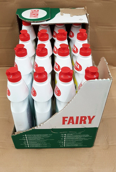 Fairy Cytryna 10x650 ml  & Fairy Sensitive 6x650 ml 