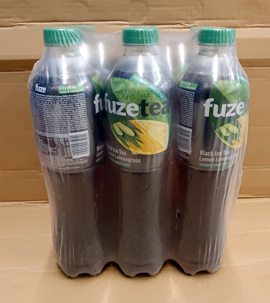 FUZETEA Black Ice Tea Lemon Lemongrass 1,5 L