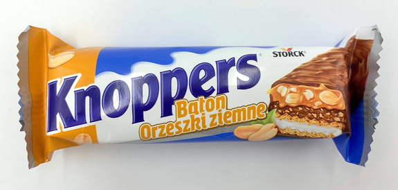 Knoppers 120g (3 x 40 g)  Orzeszki ziemne