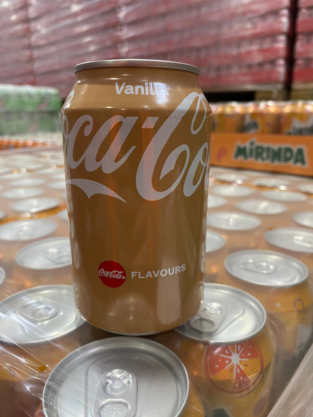 Coca Cola Vanilla FAT CAN 330 ml 