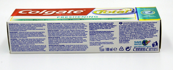 Colgate Total Toothpaste 100ml 16 pcs mix: 9 x Original 100ml, 3 x Daily Repair 100ml, 4 x Freshening 100ml