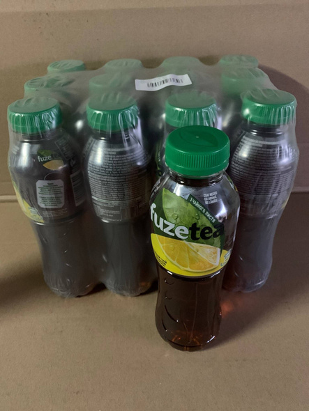 FUZETEA Black Ice Tea Lemon PET 500 ml UKR