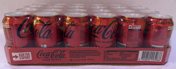 Coca Cola Zero FAT CAN 330 ml 