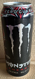 Monster Energy Ultra Black CAN 500 ml