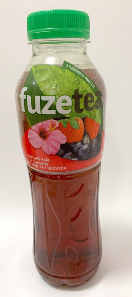 FUZETEA Black Ice Tea Berry and Hibishop  PET 500 ml UKR