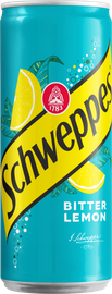 Schweppes Bitter Lemon CAN 330 ml