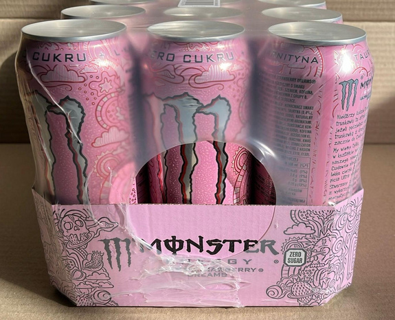 Monster Energy Ultra Strawberry CAN 500 ml