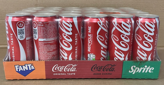 Coca Cola 330 ml CAN SLEEK DRS