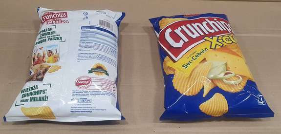 CRUNCHIPS X-CUT Cheese&Onion 140g