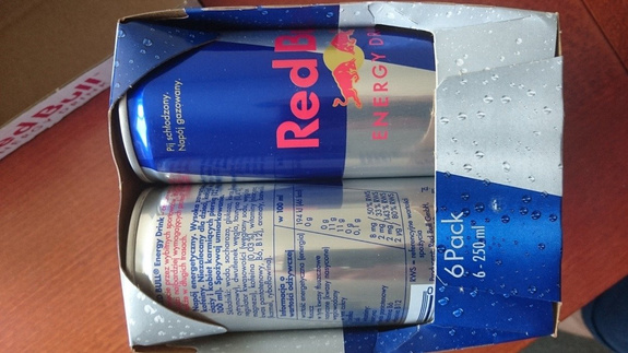 Red Bull  CAN 250 ml * 6 pack Polish