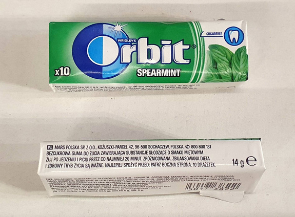 Orbit Spearmint x10 