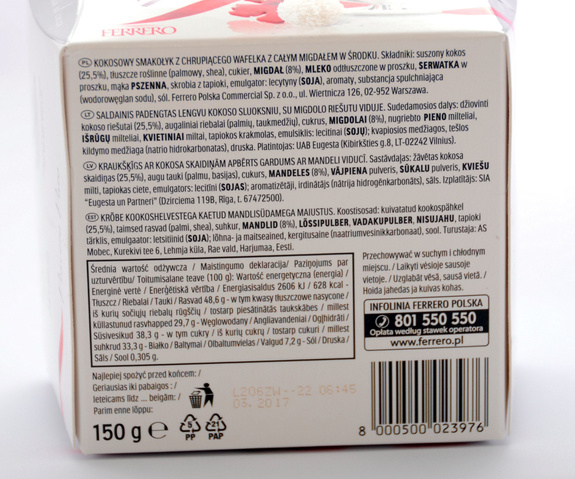 Raffaello 150 g  T15